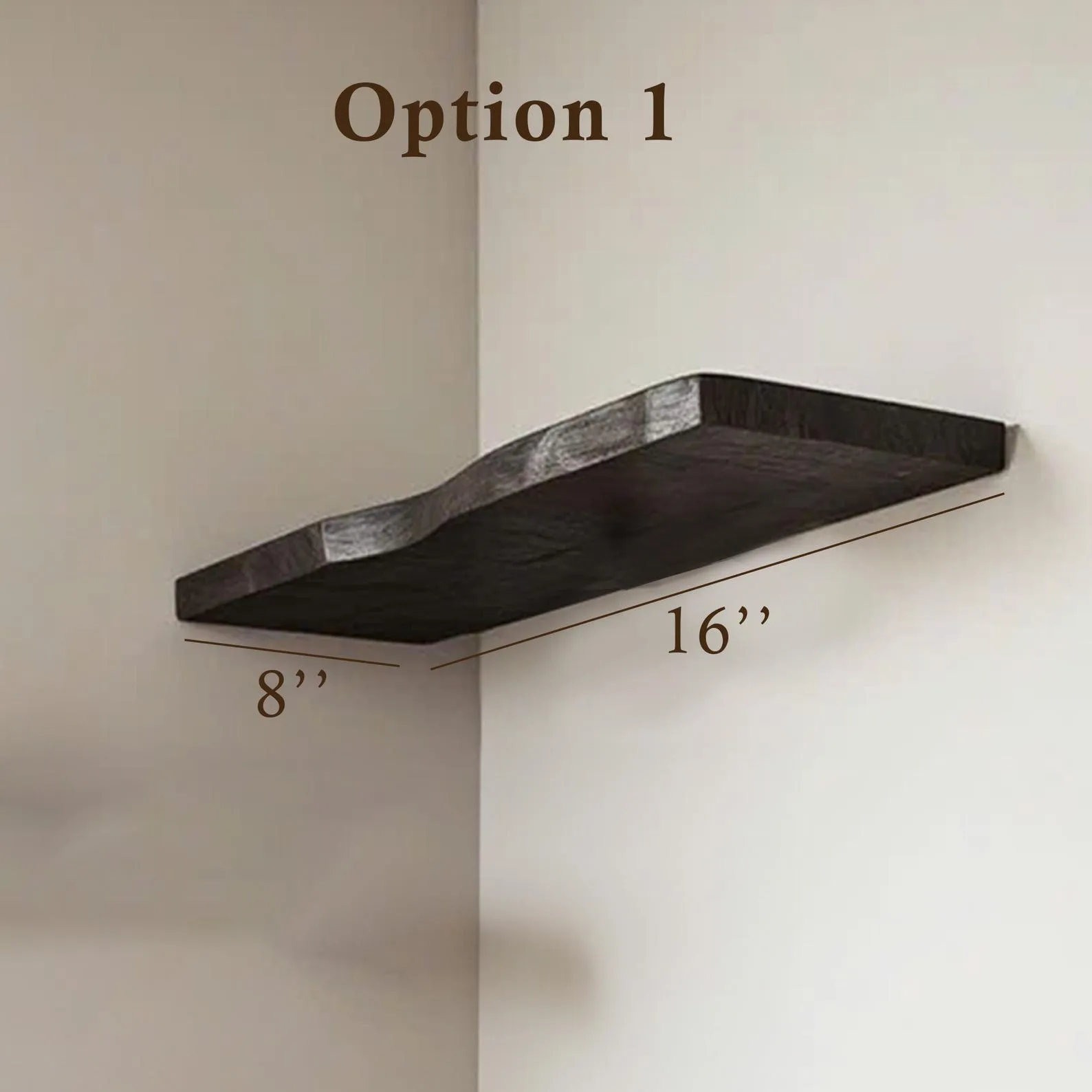 Black Corner Tree Branch Floating Wall Bookcase For Modern Living Room - Image 7